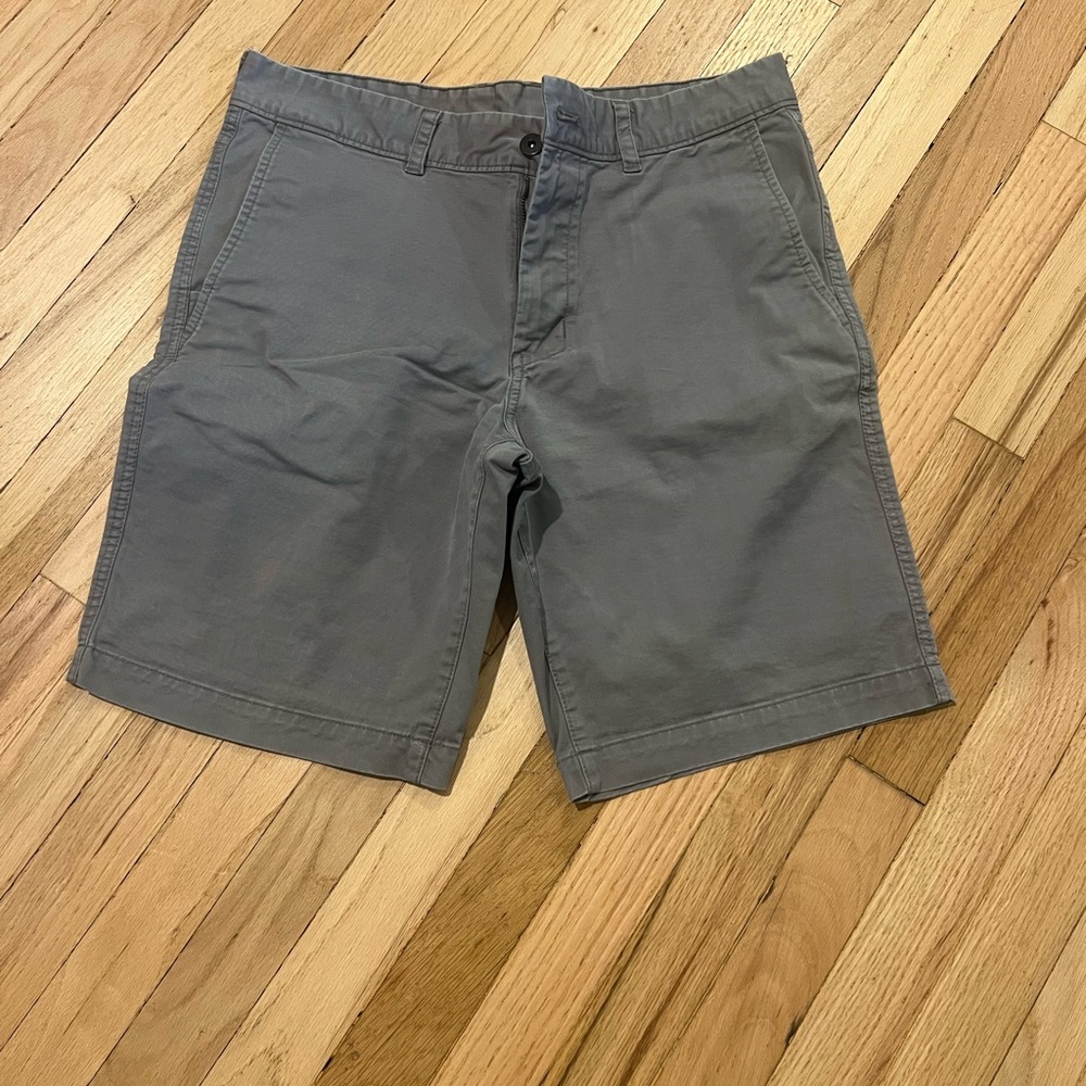 The North Face Men's Charcoal Flat Front Shorts